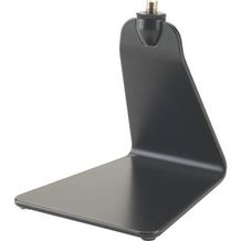 K&M Tabletop Mic Stand - Wide Surface Area for Labelling or Logo