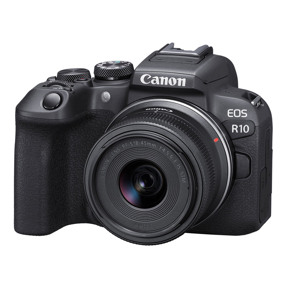 Canon EOS R10 Mirrorless Digital Camera with 18-45mm Lens