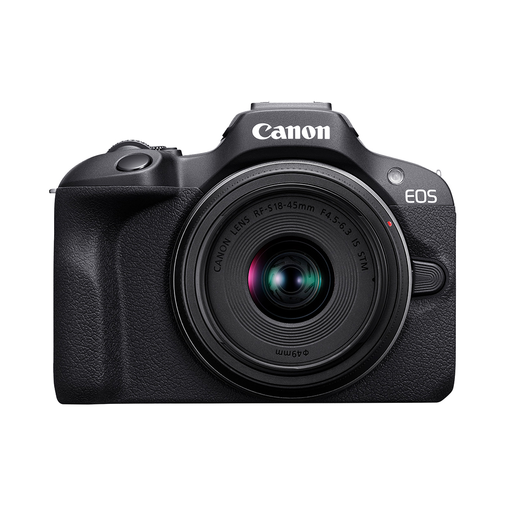 Canon EOS R100 Mirrorless Digital Camera with RF-S18-45mm & 55-210mm Lenses
