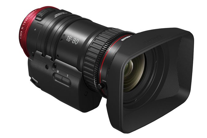 Canon COMPACT-SERVO 18-80mm T4.4 EF Cinema Lens with SS-41-IASD Kit