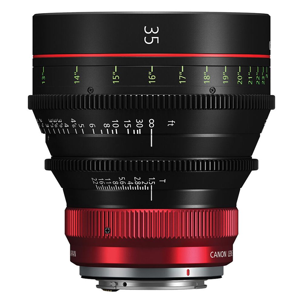 Canon CN-R 35mm T1.5 L F Cinema Prime Lens
