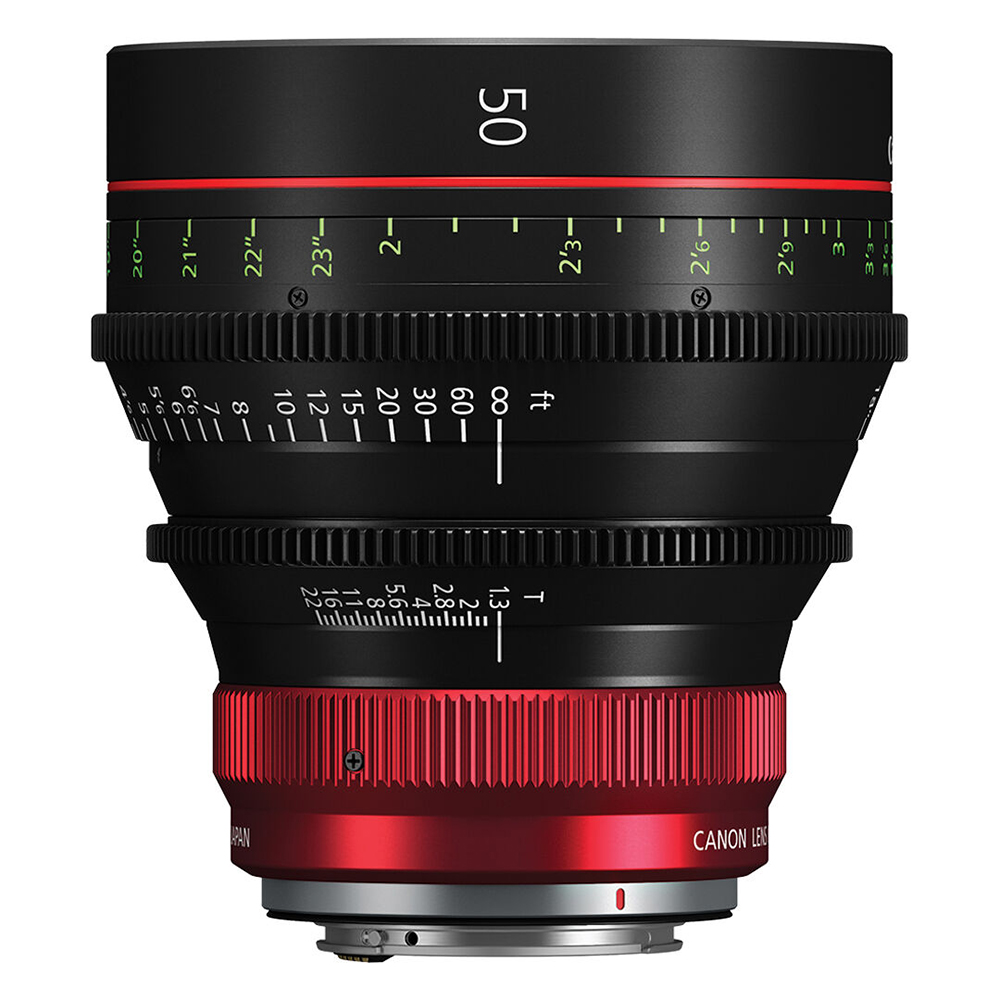 Canon CN-R 50mm T1.3 L F Cinema Prime Lens