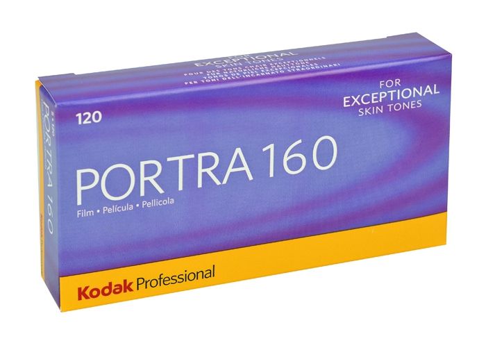 Kodak Portra 160 Color Negative Film - 120 Roll Film - 5 Pack