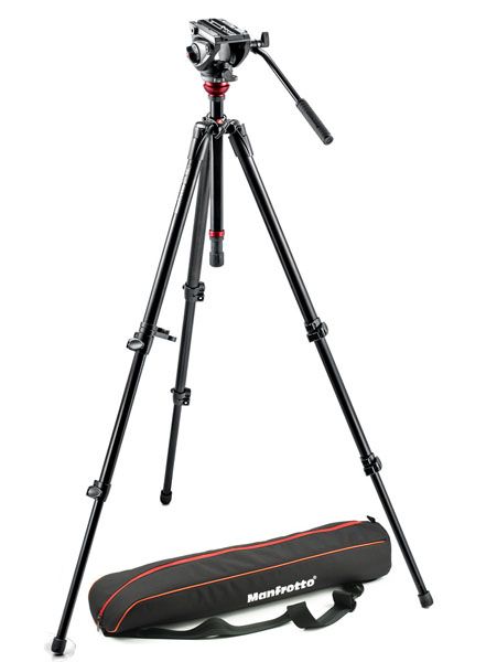 Manfrotto 500A + 755XB Lightweight Fluid Video System