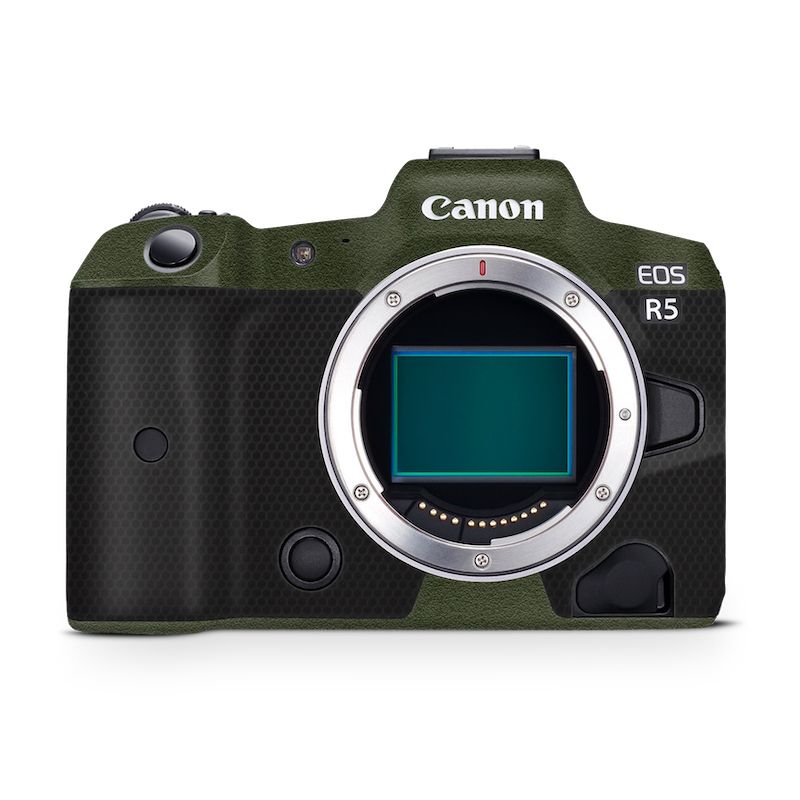 Alphagvrd Canon EOS R5 Camera Protection Skin - Military Green