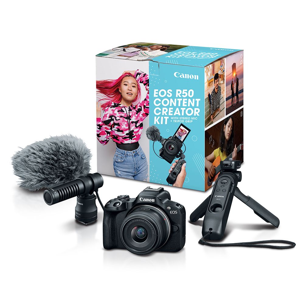 Canon EOS R50 Content Creator Kit