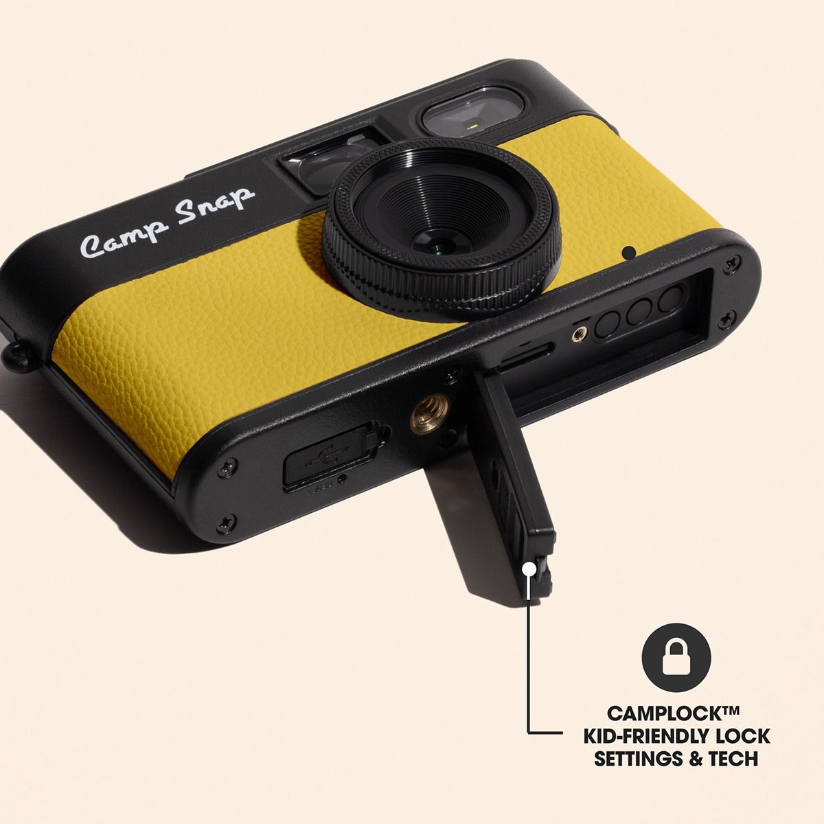 Camp Snap 2 Screenless Digital Camera - Sunbeam Yellow