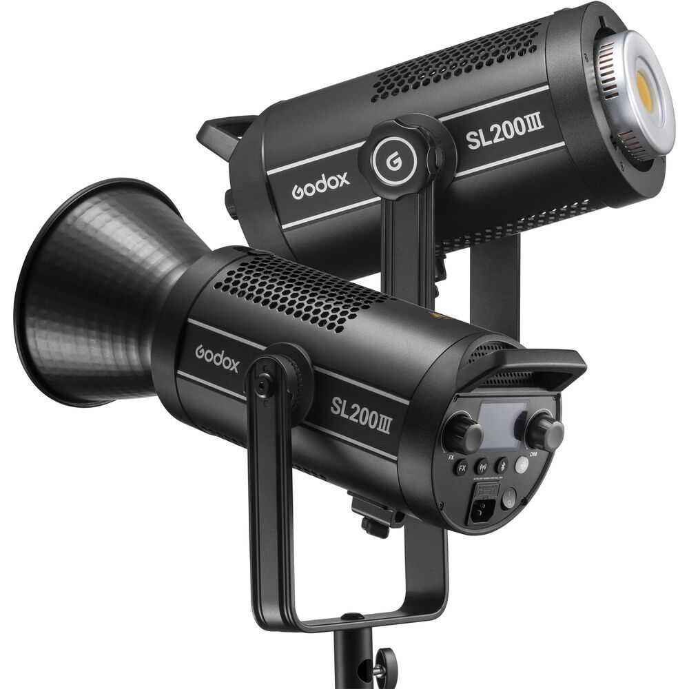 m*︎様 Godox SL200 II 2台 キャリーケース＋スタンド LED Mpex