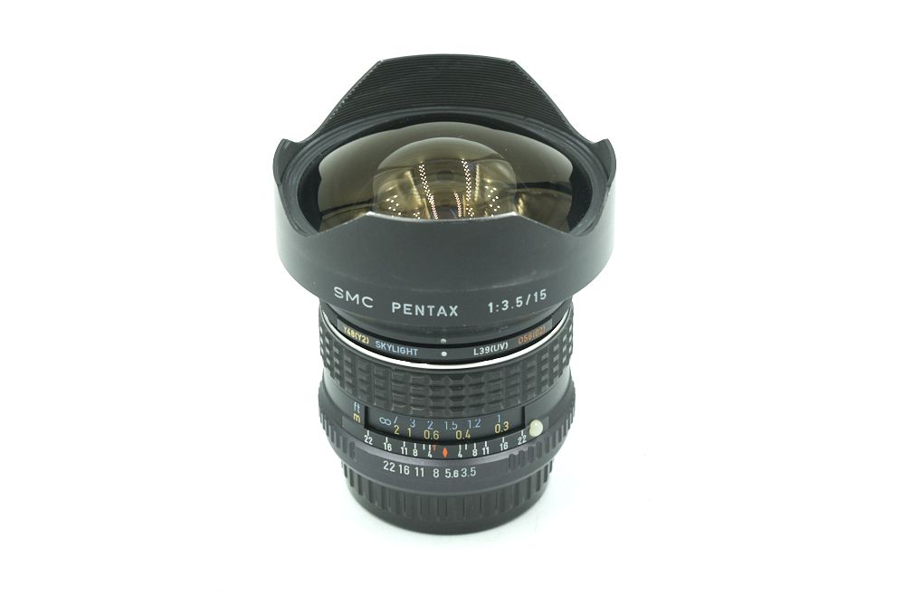 Used Pentax 15mm f/3.5 SMC K Mount Ultra Wide