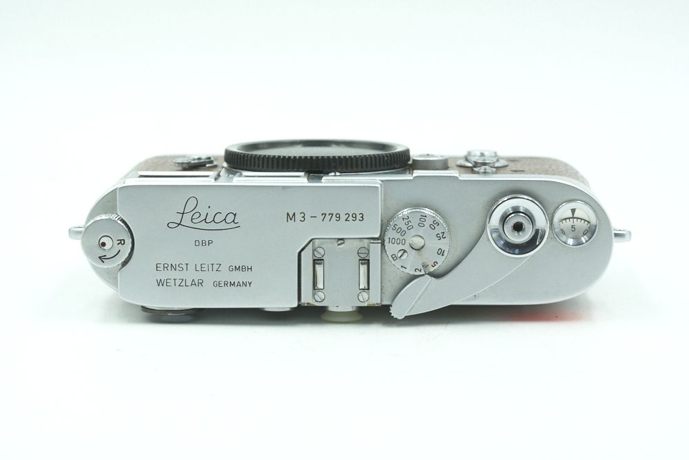 Semelle De Boîtier Leica M3 Chromé – Original Leitz – Pour Leica III – Occasion Minty