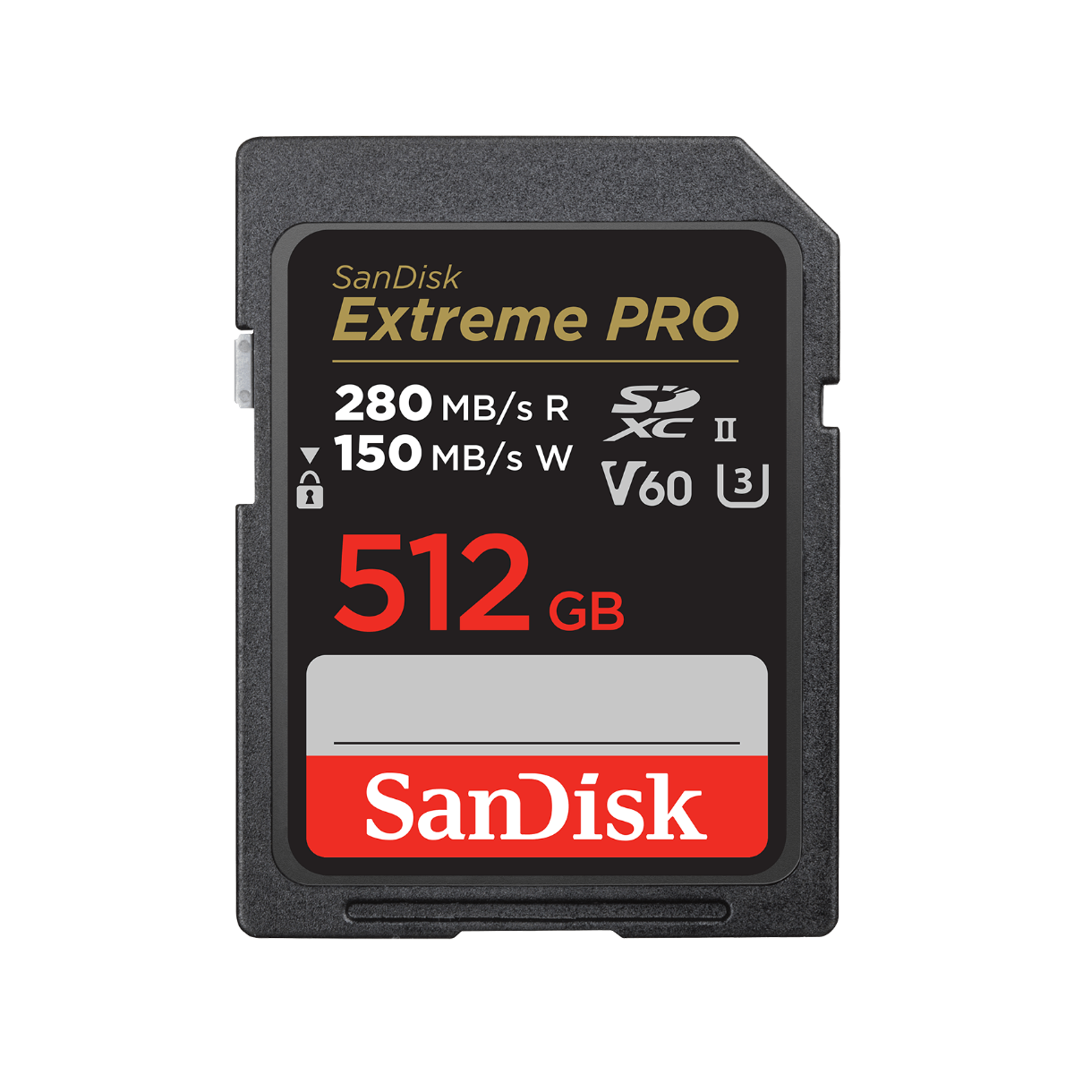 SanDisk 512GB Extreme PRO SDXC UHS-Il Memory Card