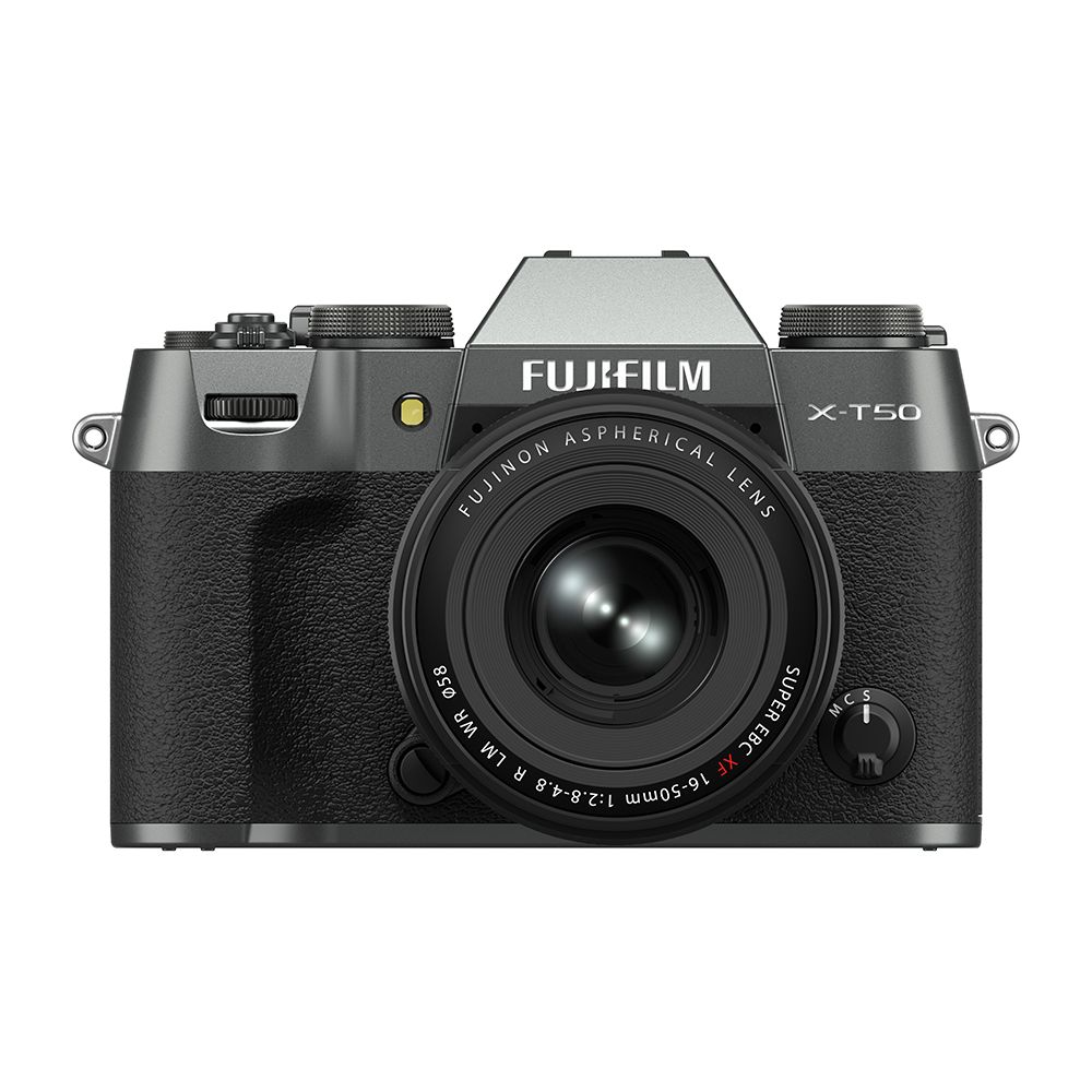 Fujifilm X-T50 Mirrorless Digital Camera with XF 16-50mm Lens - Charcoal