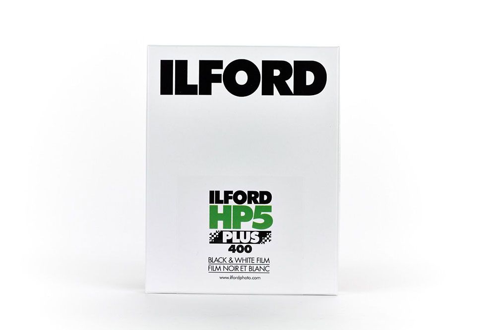 Ilford HP5 Plus Black & White Negative Film - 4 x 5" - 25 Sheets