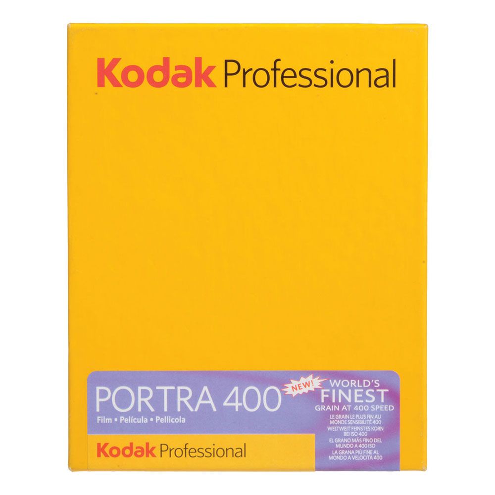 Kodak Professional Portra 400 Color Negative Film - 4 x 5" - 10 Sheets