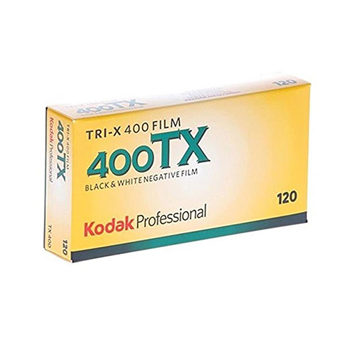 Kodak Tri-X 400 Black & White Negative Film - 120 Roll Film - 5 Pack