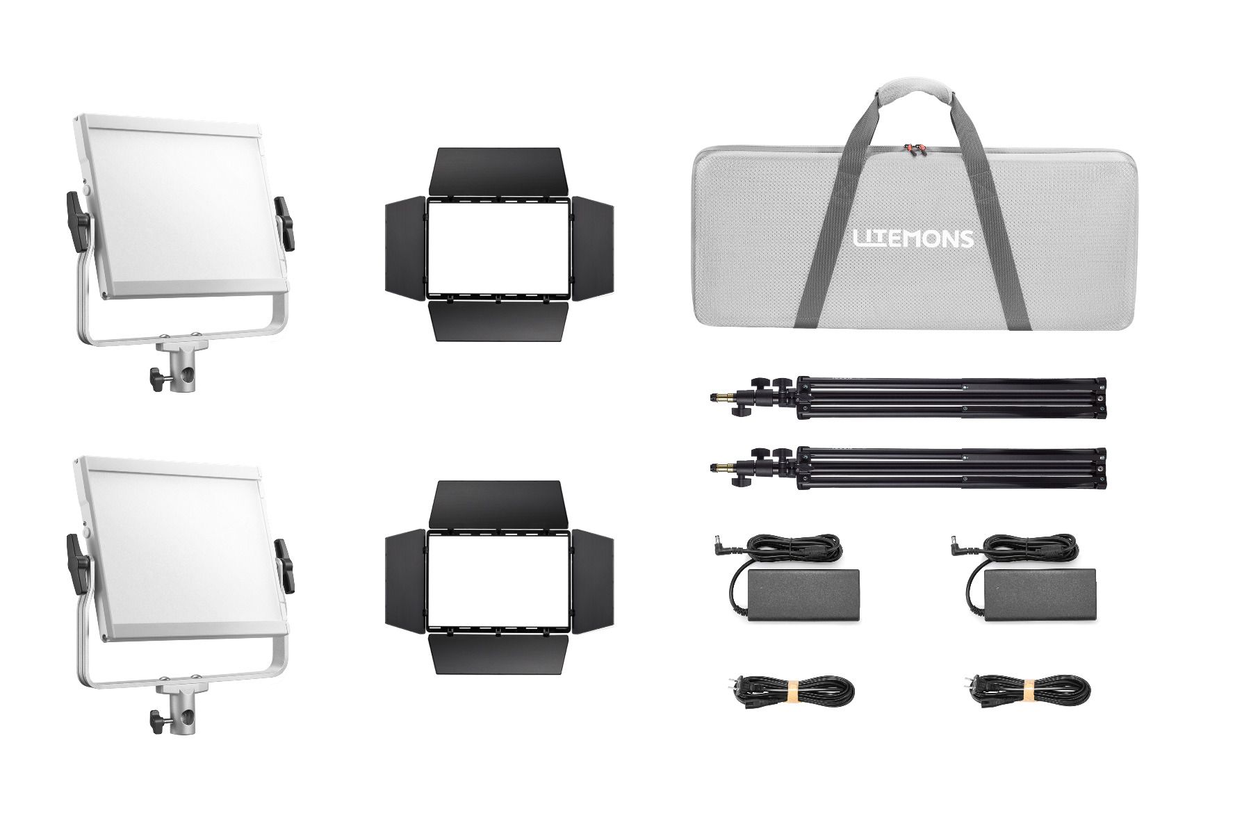 Godox Litemons LP600R RGB LED Light Panel 2 Light Kit