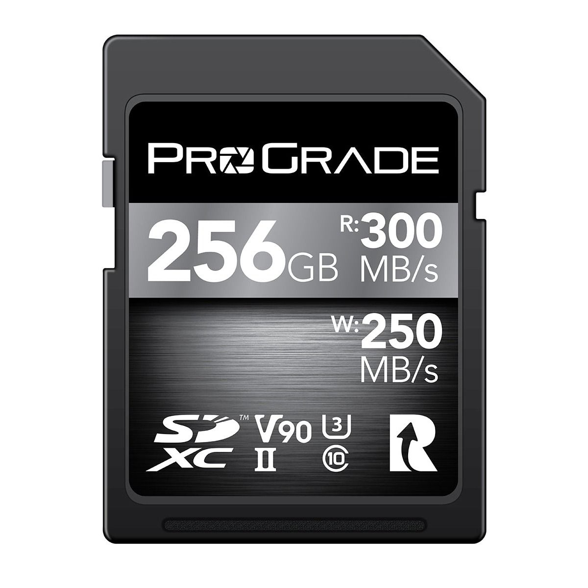 256GB ProGrade SDXCカード UHS-II V90 ProGrade Digital 256GB SDXC UHS-II V90 300R Iridium Memory Card