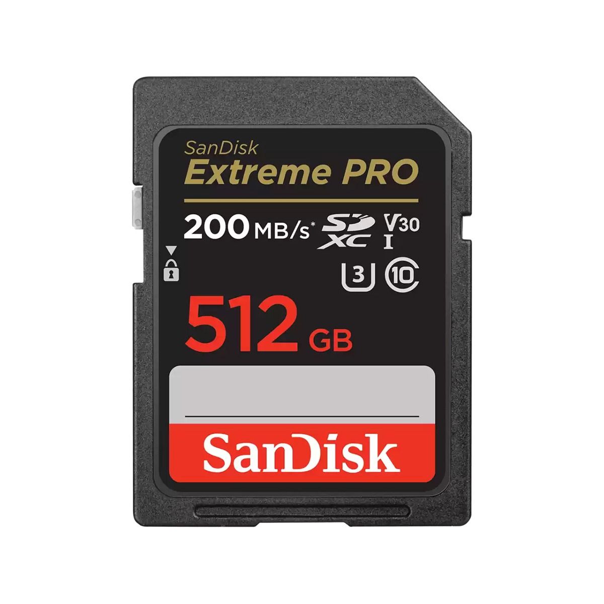 Sandisk 512GB Extreme PRO SDXC UHS-I Memory Card