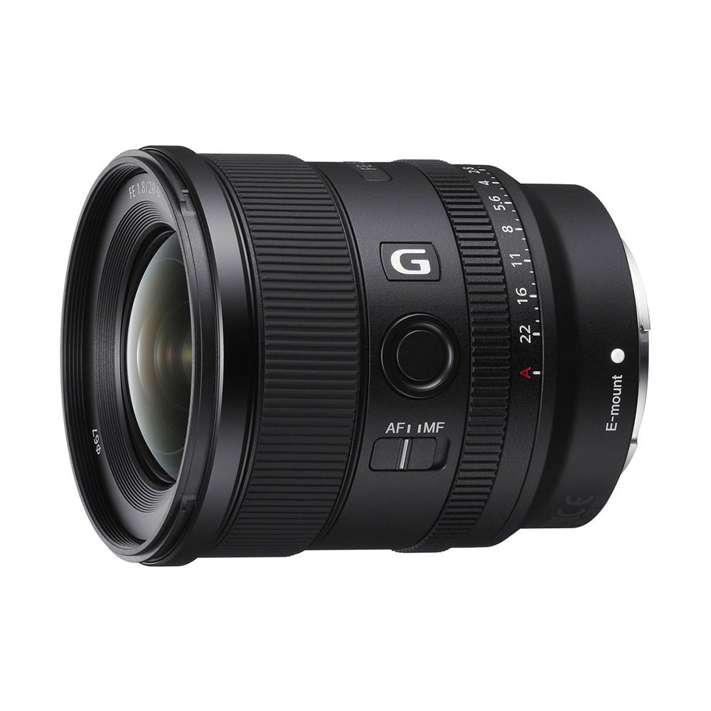 Sony FE 20mm F1.8 G Lens