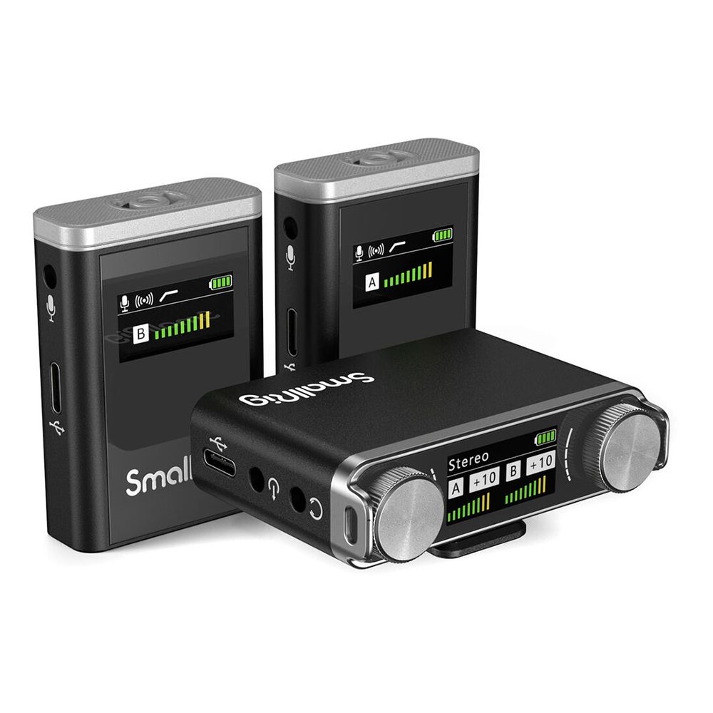 Small Rig Mic SmallRig Forevala W60 2-Person Compact Wireless Microphone System
