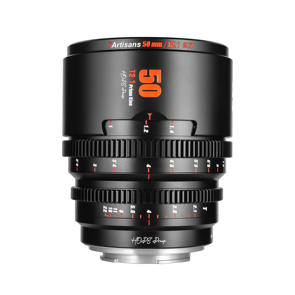 7Artisan 50mm T2.1 Cine Lens - Canon RF