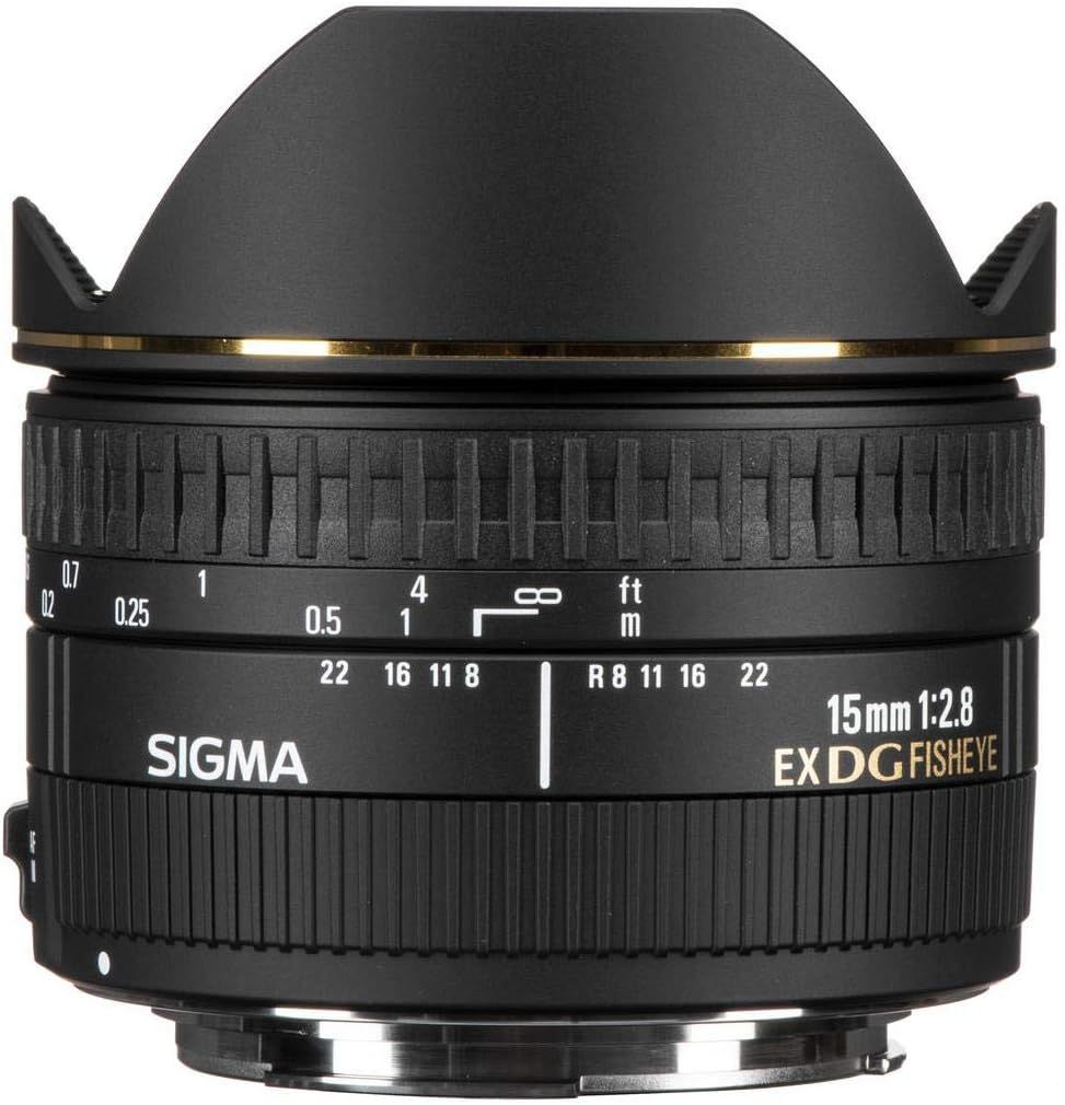 Sigma 15mm f/2.8 EX DG Fisheye Autofocus Lens for Nikon