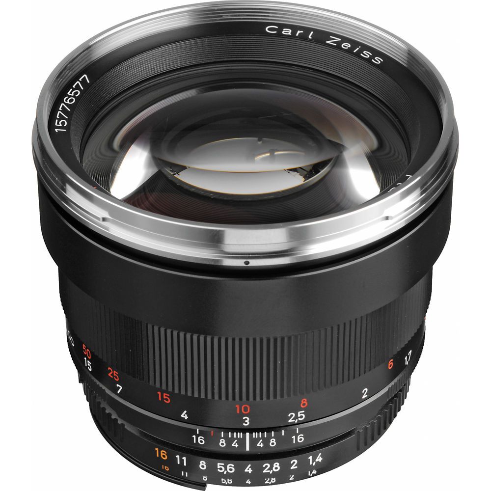 Zeiss Milvus 85mm F/1.4 Planar ZF.2 T* Manual Focus Lens (With CPU Contacts) for Nikon F Mount {77} without De-Click Tool