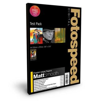 FotoSpeed Fine Art Matt Smooth A4 Test Pack