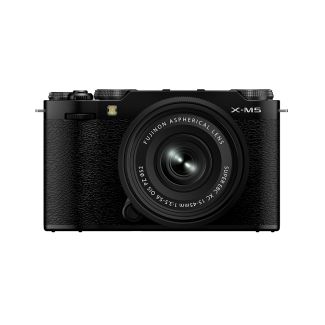 Fujifilm X-M5 Mirrorless Digital Camera with XC 15-45mm Lens - Black