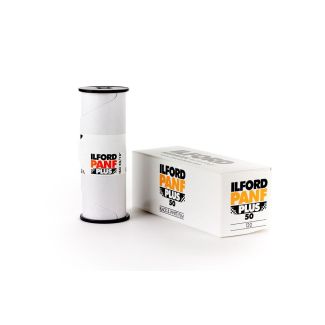 Ilford Pan F Plus 50 Black & White Negative Film - 120 Roll Film