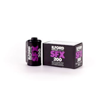 Ilford SFX 200 Black & White Negative Film - 35mm Roll Film - 36 Exposures
