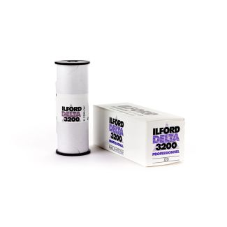 Ilford Delta 3200 Professional Black & White Negative Film - 120 Roll Film