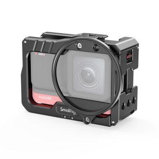 SmallRig Vlogging Cage and 52mm Filter Adapter for Insta360 ONE R 4K Edition