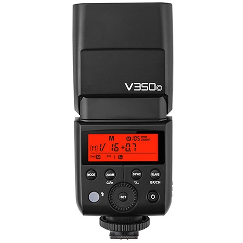 Open Godox V350C TTL Li-Ion Flash for Canon Cameras