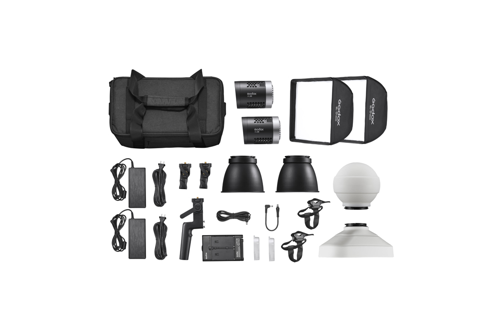Open Box Godox ML30 LED Video Light 2-Light Kit