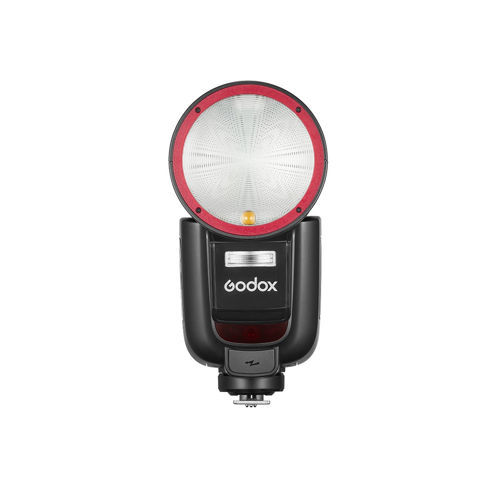 Godox V1Pro Round Head Camera Flash for Sony Red Ring