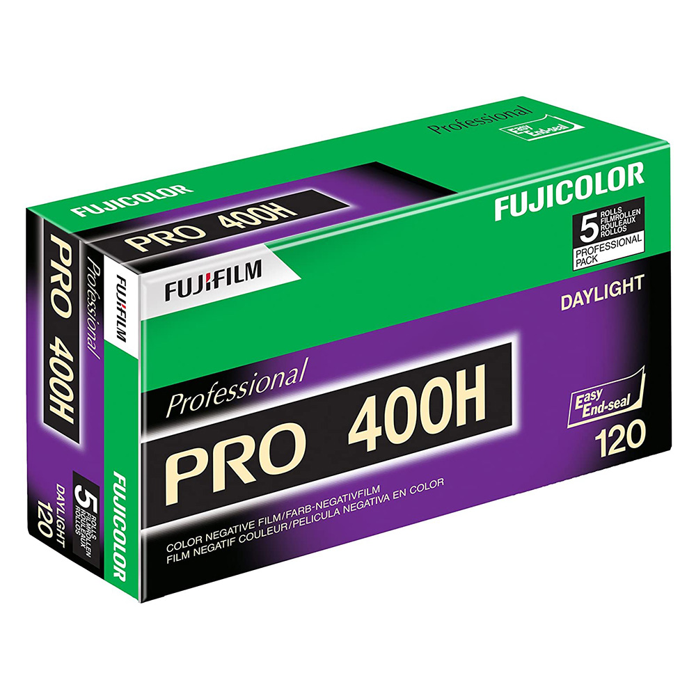 カメラ フィルムカメラ Fujifilm PRO 400H Professional Color Negative Film - 120 Roll Film - 5 Pack