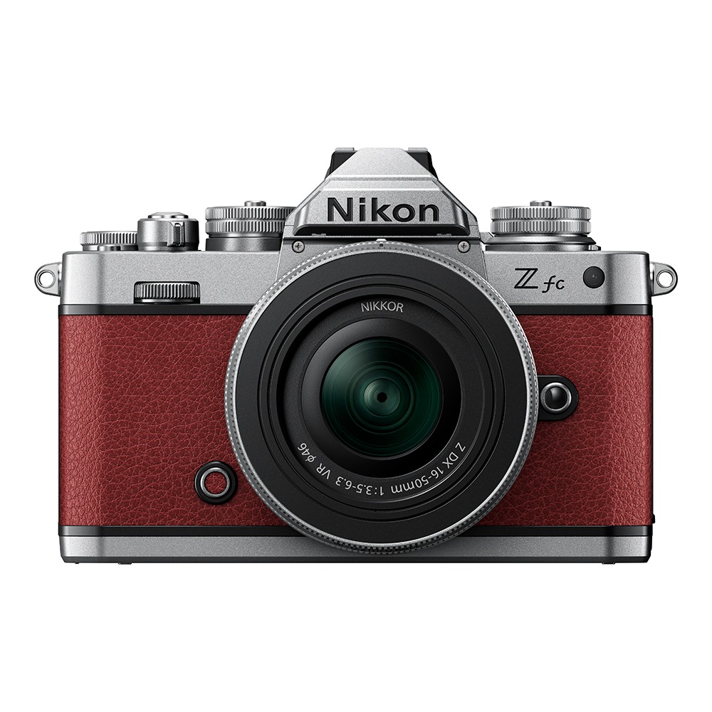 Nikon Z fc DX Format Mirrorless Digital Camera with 16-50mm Lens - Crimson Red