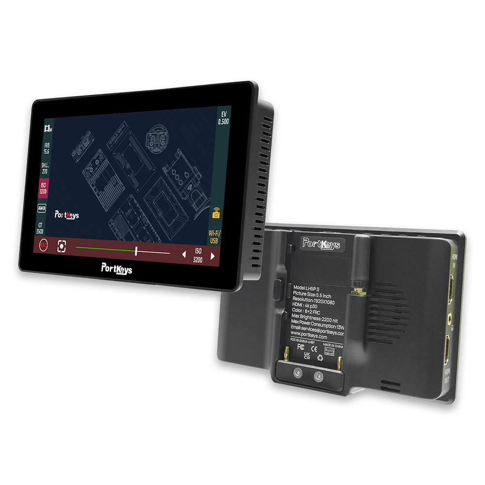 PortKeys LH5P II 5.5" Touch Screen Monitor