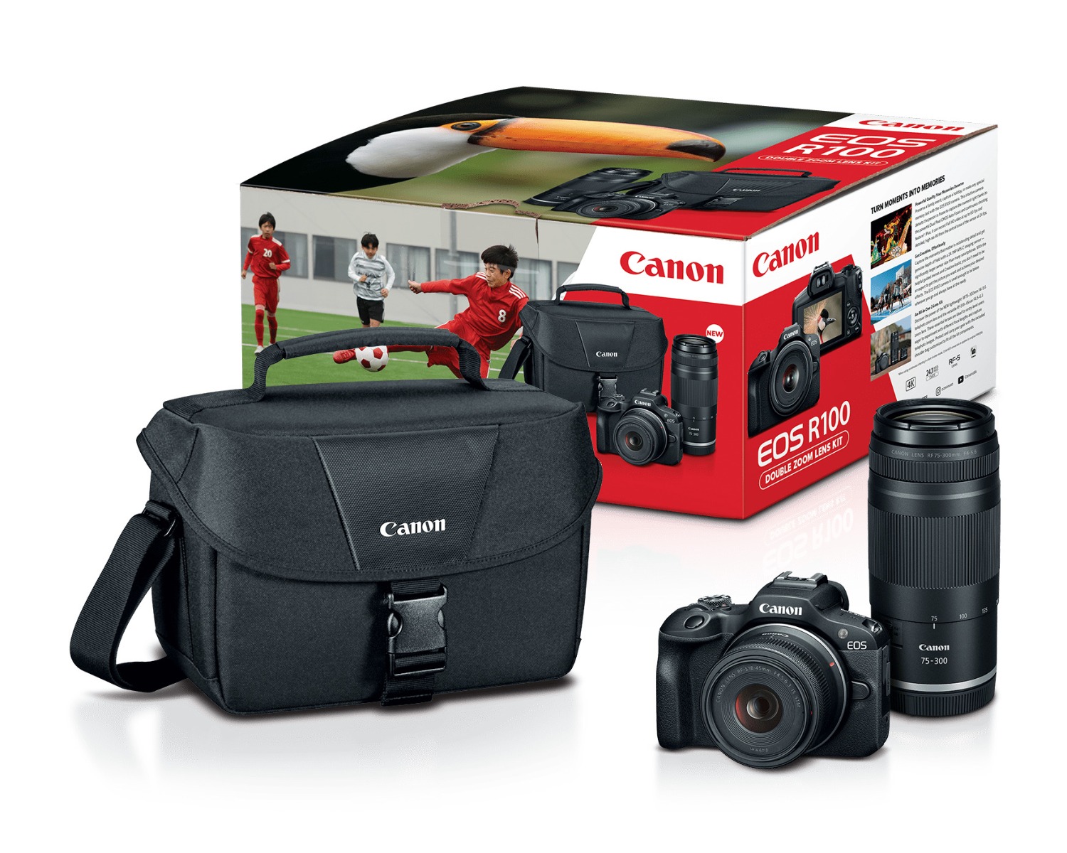 Canon R100 Double Lens Zoom Kit