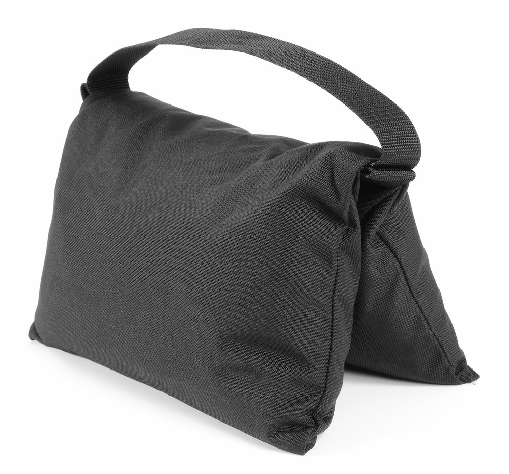 Filled Heavy Duty Saddle Sandbag 15lb Black