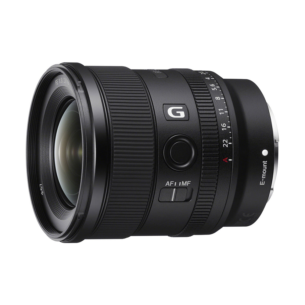 Sony FE 20mm F1.8 G Lens