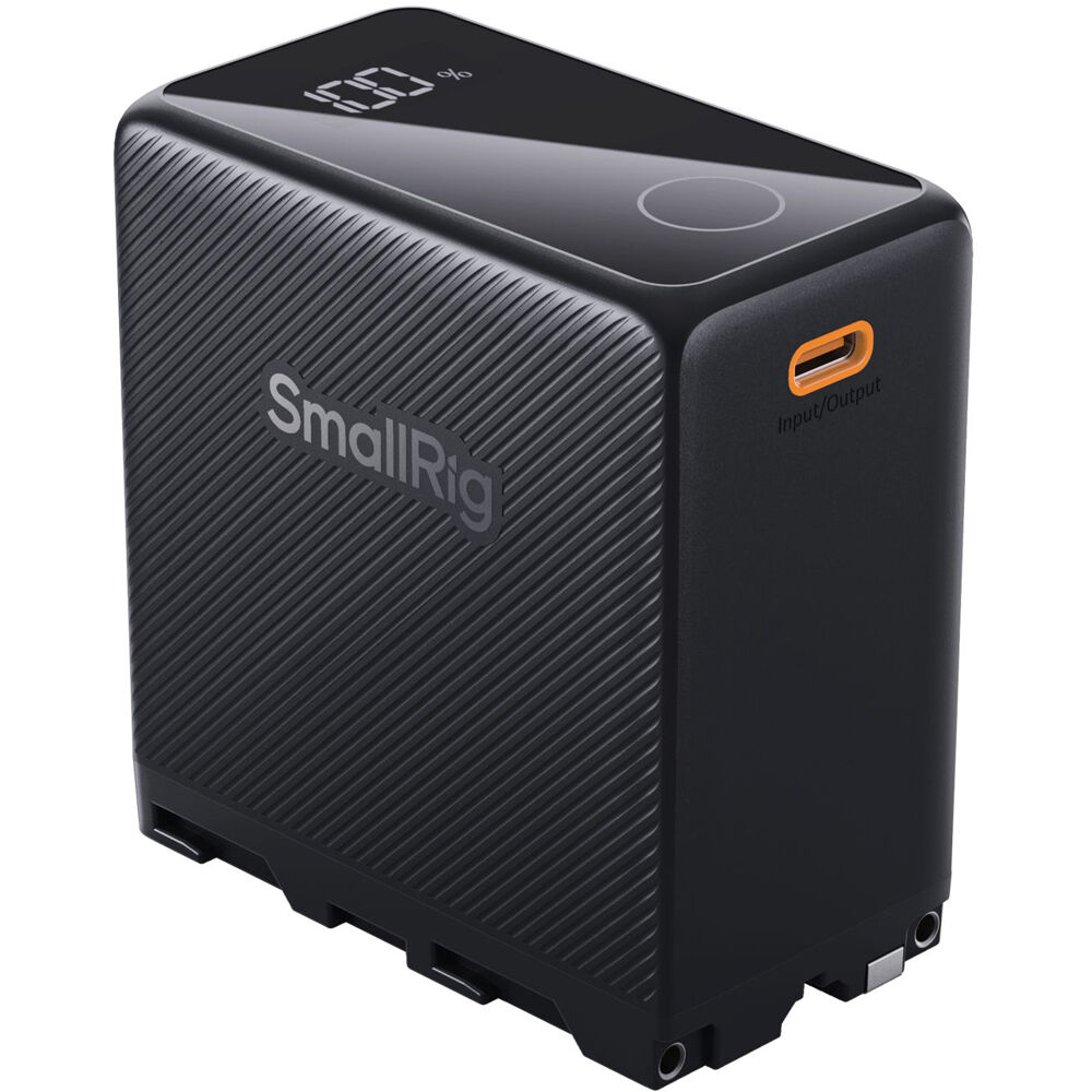 SmallRig NP-F970 USB-C Rechargeable Camera Battery - Black