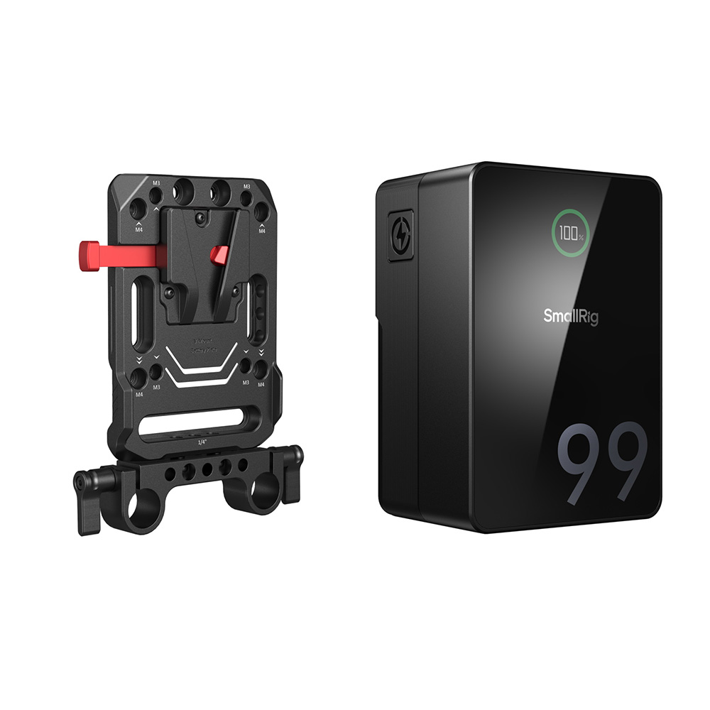 SmallRig VB99 Pro mini V Mount Battery & Folding Plate Kit