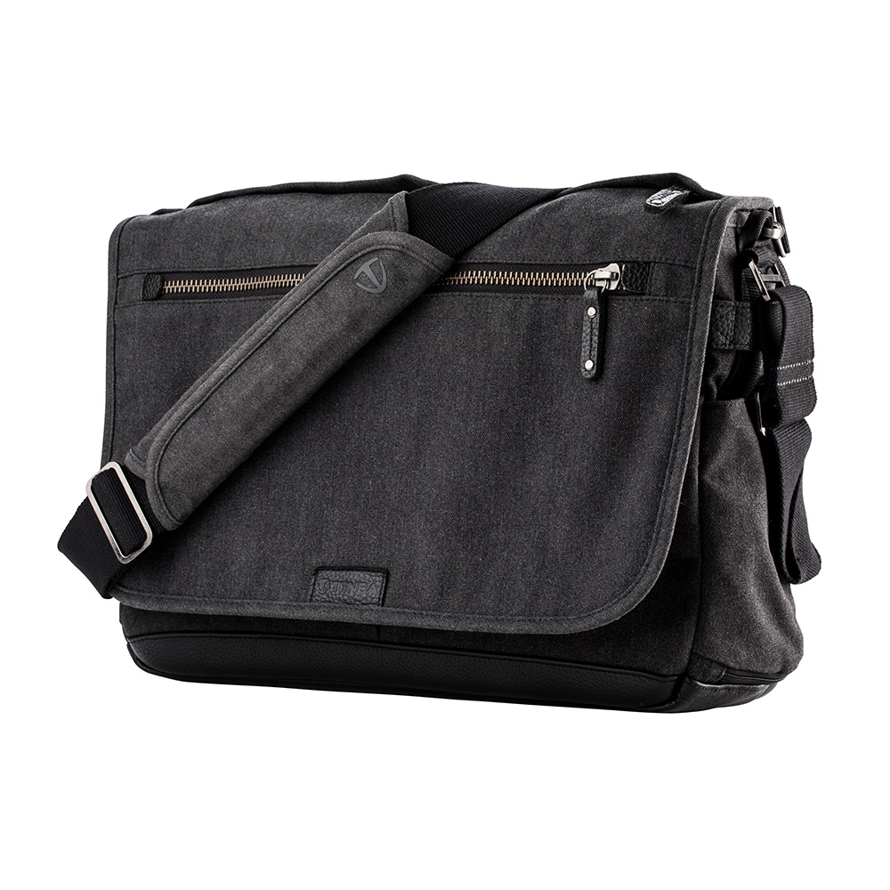 Luxury Canvas with Leather Accents Tenba Cooper 13 DSLR Camera Bag 
