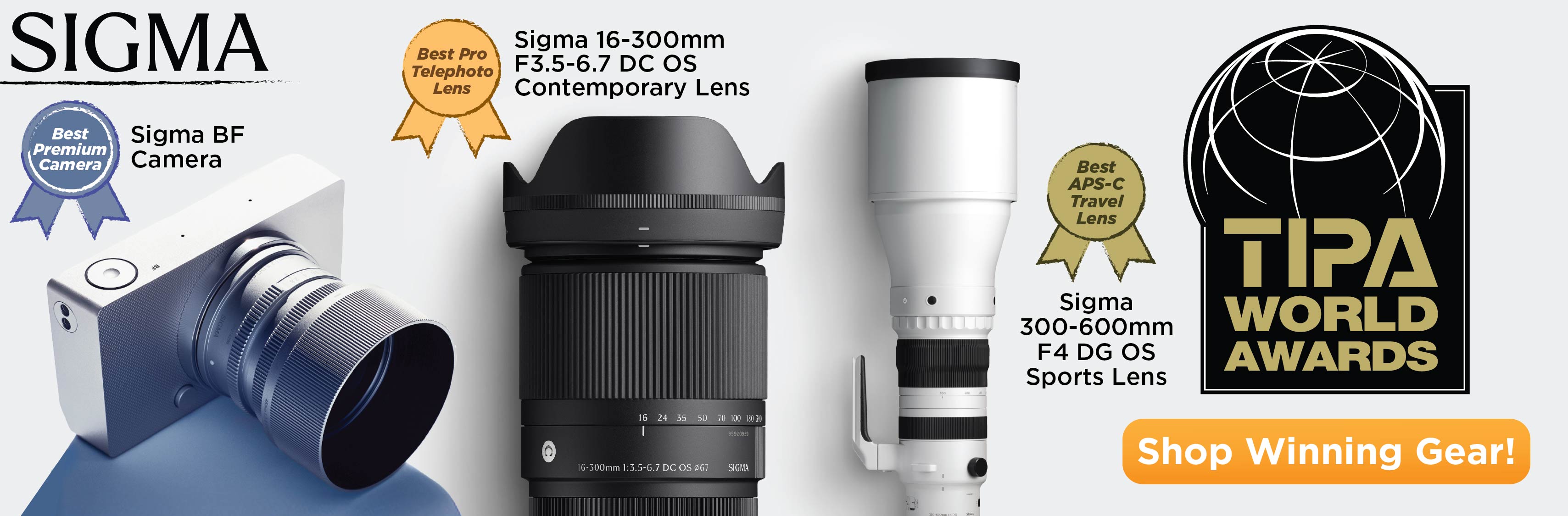 Sigma Award Winning Products